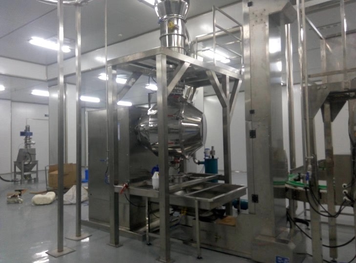 真空上料機現場圖