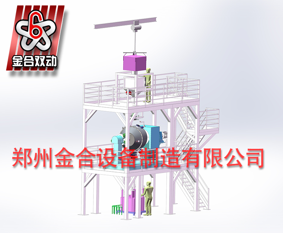 JHL-3000雙運(yùn)動(dòng)混合機(jī)自動(dòng)化混合生產(chǎn)線