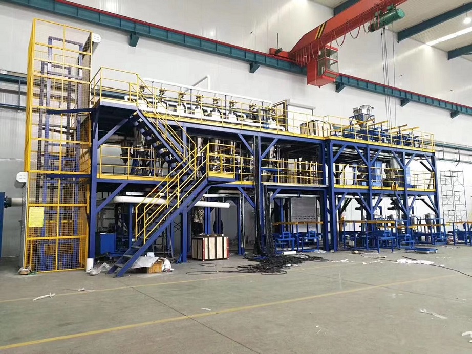 金合牌粉末混合機(jī)加工線模型一展示圖片
