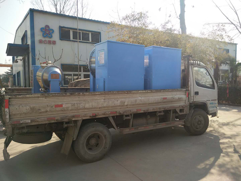 食品混合機(jī)裝車(chē)圖1